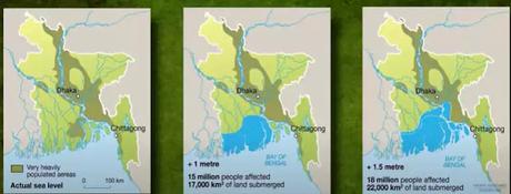 Low-lying coastal regions of Bangladesh Low-lying coastal regions of Bangladesh