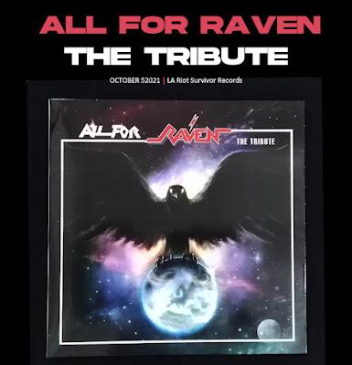 “All for Raven – The Tribute” (ft. John Gallagher) is the 1st ever tribute album to NWOBHM legend Raven