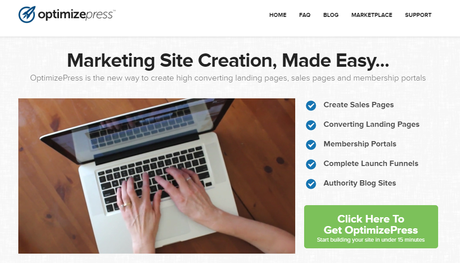 Optimizepress landing page plugin 