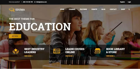 elearning wordpress theme 2019