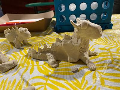 MAKE A HODAG SCULPTURE WITH CLAY