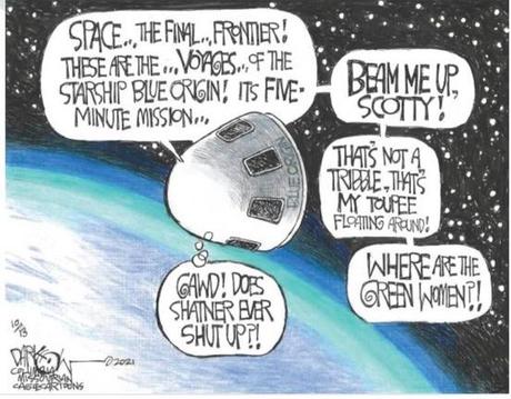 Captain Kirk In Space