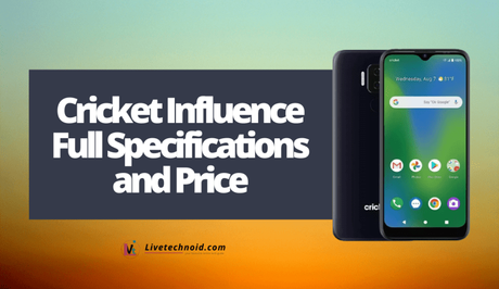 Cricket Influence Full Specifications and Price