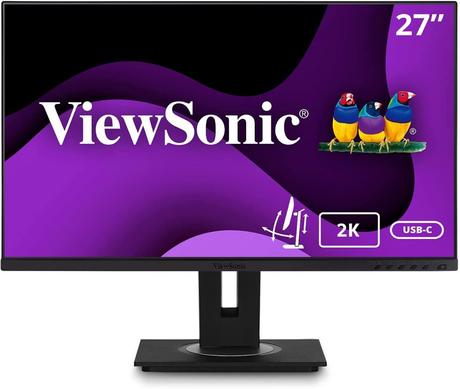 ViewSonic VG2755-2K 27 Inch IPS 1440p Monitor with USB 3.1 Type C uSB monitors