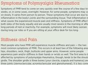 Polymyalgia Rheumatica: Symptoms, Causes Treatment