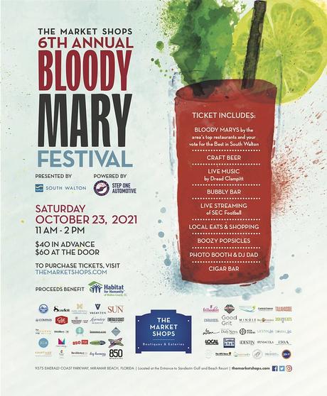 The Market Shops Announces Sixth Annual Bloody Mary Festival Oct. 23rd
