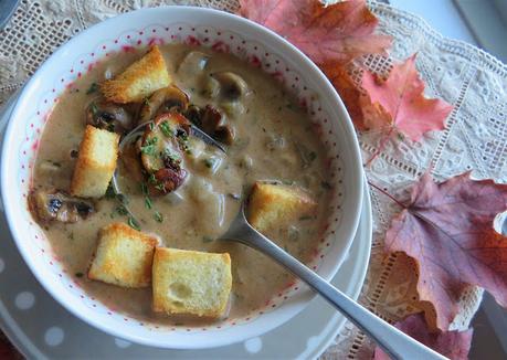 Creamy Hungarian Mushroom Soup