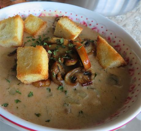 Creamy Hungarian Mushroom Soup Creamy Hungarian Mushroom Soup