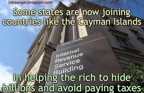 States Are Helping The Rich Hide Money & Avoid Taxes