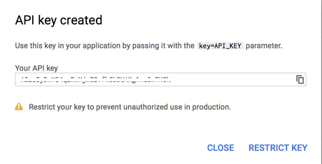 Restrict Key