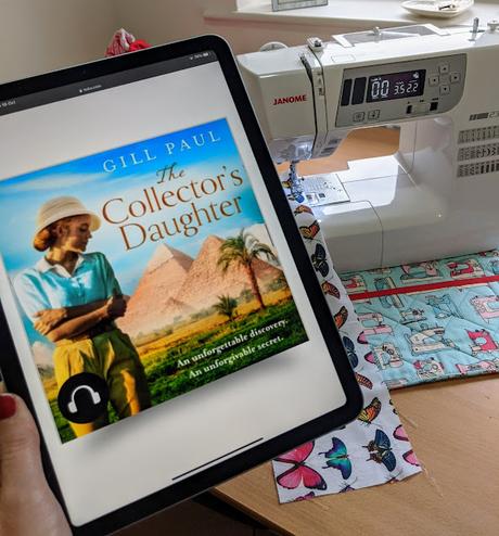 sewing machine audio book The Collectors Daughter