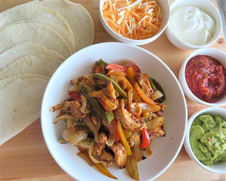 Sheet Pan Chicken Fajitas