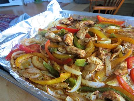 Sheet Pan Chicken Fajitas