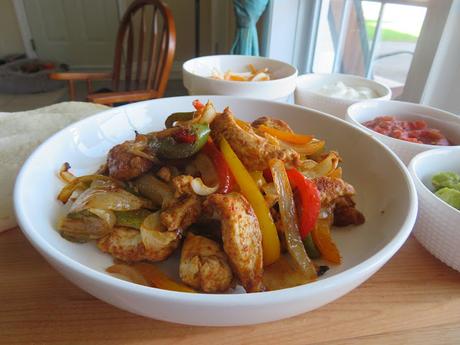 Sheet Pan Chicken Fajitas