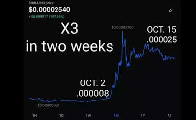 SHIB’s prices skyrocket SHIB’s prices skyrocket