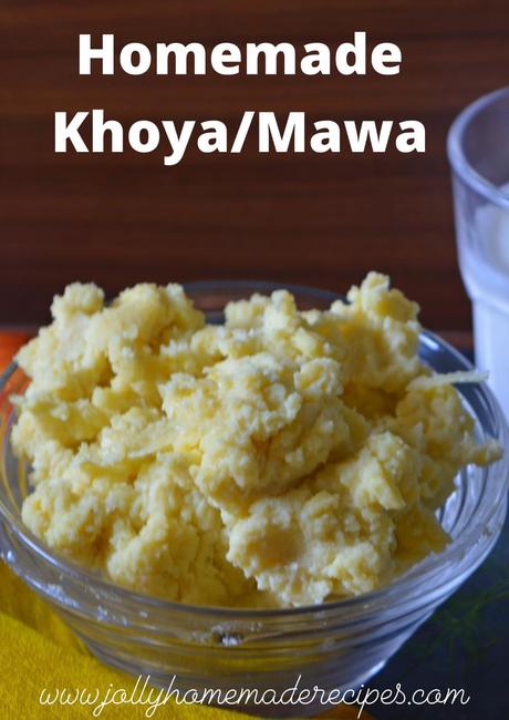 Homemade Khoya(mawa) Recipe