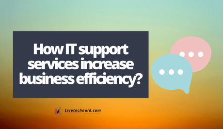 How IT support services increase business efficiency?