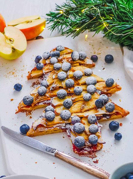 Puff Pastry Christmas Tree