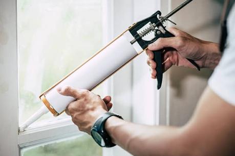 Fixing window leaks to prevent winter heating loss