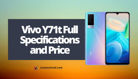 Vivo Y71t Full Specifications and Price