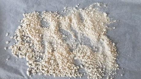 Spread the breadcrumbs onto a baking sheet