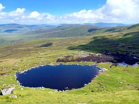 Mullaghcleevaun… with a pitstop at Wicklow’s most remote lake!￼