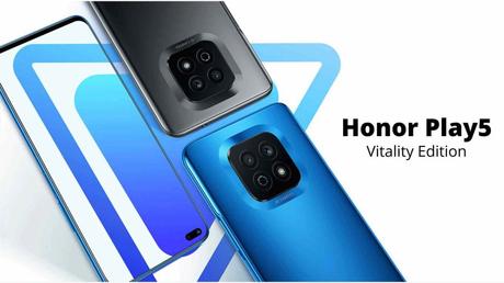 Honor Play5 Vitality Edition with MediaTek Dimensity 900 SoC, 64MP triple rear camera launched: Price, Specifications