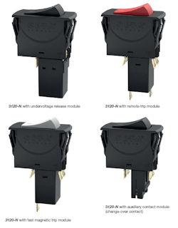 E-T-A  Add-on Modules for 3120-N Circuit Breaker / Switch Combination