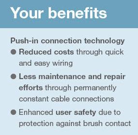 E-T-A  Push-In Terminals for Circuit Breaker / Switch Combination 3120-N