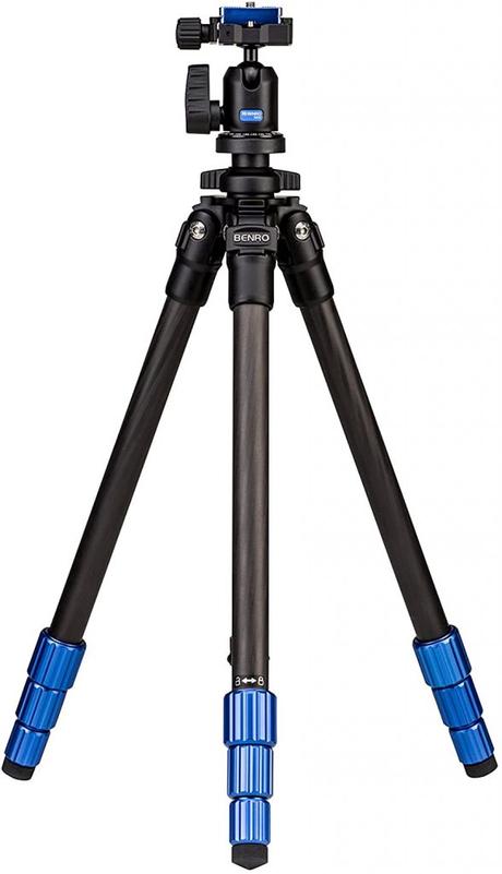 Benro Slim Aluminum Travel Tripod- lightweight travel tripod