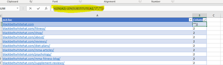 Sorting XML Sitemap URLs by Folder Depth