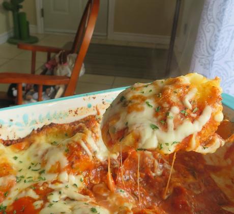 Spinach and Cheese Stuffed Shells