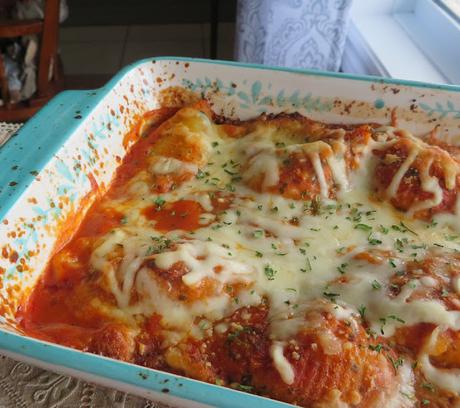 Spinach and Cheese Stuffed Shells