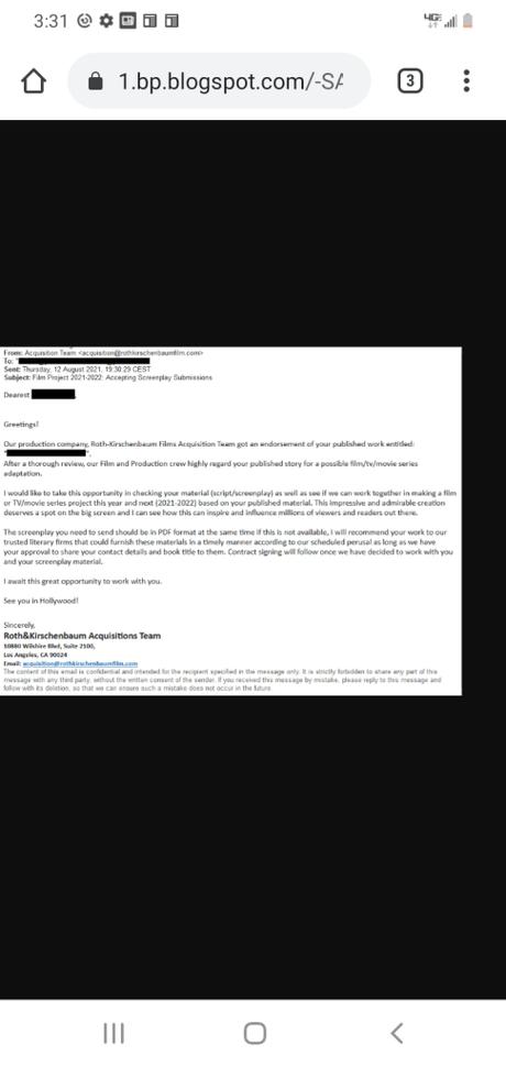 Trans Media Agency Scam