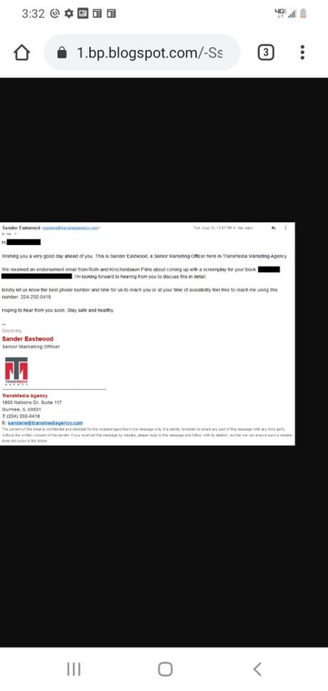 Trans Media Agency Scam