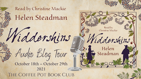 [Audio Blog Tour] 'Widdershins' (Widdershins, Book 1) By Helen Steadman Narrated by Christine Mackie #HistoricalFiction #Witches #Audiobook
