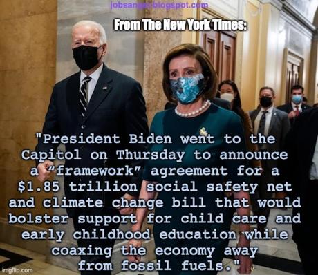 Biden Reveals Framework For His Build Back Better Bill
