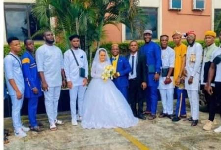 Younger Nigerian Man Weds His White Lover In Owerri (Images)