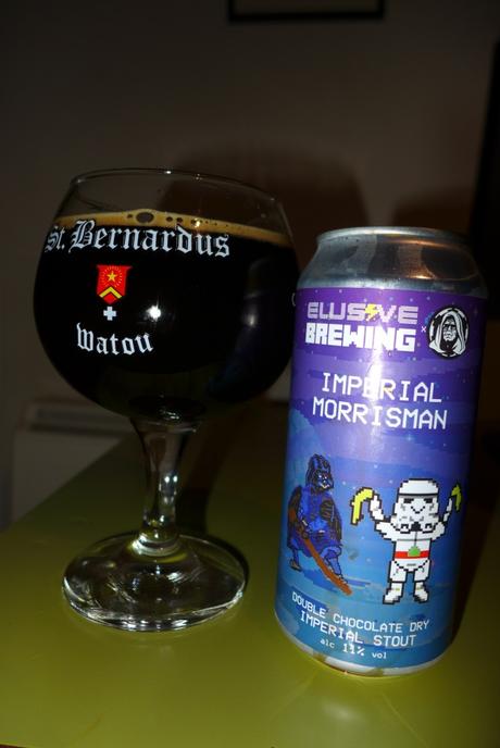 Tasting Notes: Elusive: Emperor: Imperial Morrisman – Double Chocolate Dry Imperial Stout