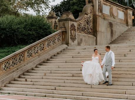 Dana and Kevin’s Marriage Vow Renewal on Belvedere Castle Terrace