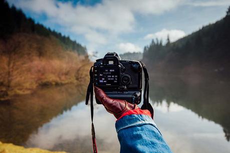 camera with battery grip