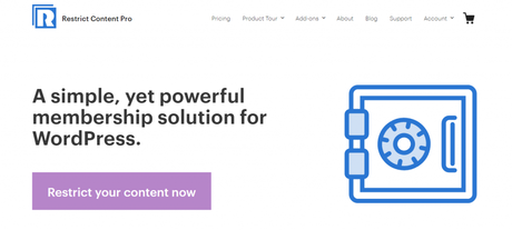 Restrict Content Pro : Free Membership plugin