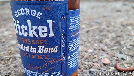 George Dickel Bottled In Bond 13 Years Label