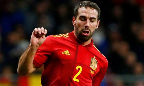 Dani Carvajal earns Spain recall for upcoming World Cup qualifiers