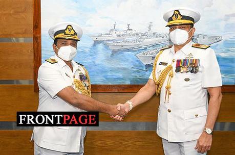 Rear Admiral Asoka Wijesiriwardane honoured in send-off salute