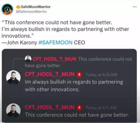 safemoon warrior tweet safemoon warrior tweet