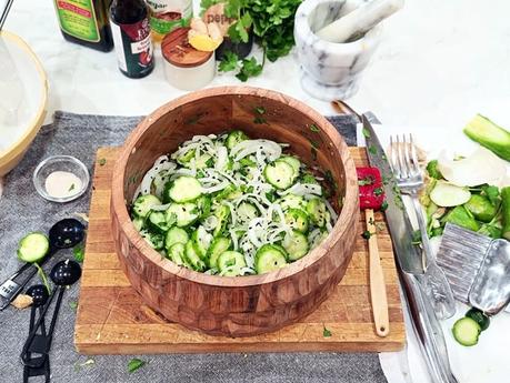 Easy Asian Cucumber Salad