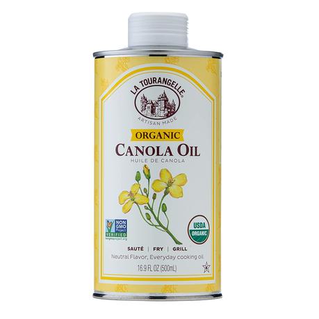 Overall best Asian deep-frying oil: Canola oil by La Tourangelle