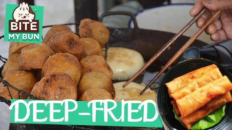 Deep-fried oil Chinese restaurants use