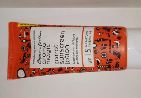 Aroma Magic Carrot Sunscreen Lotion SPF 15 Review